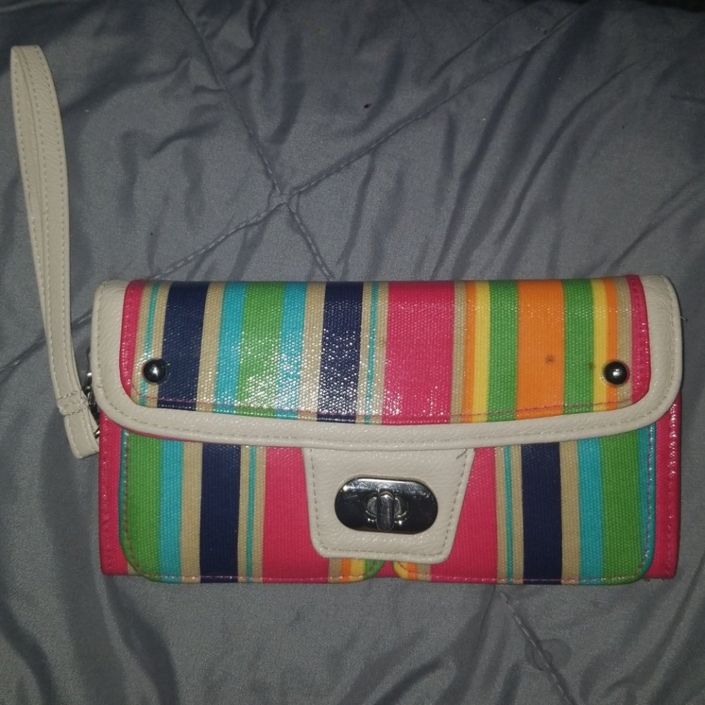 Nine West Muti-color wristlet